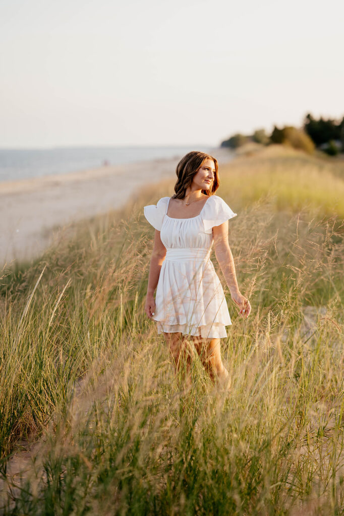 Beach senior session