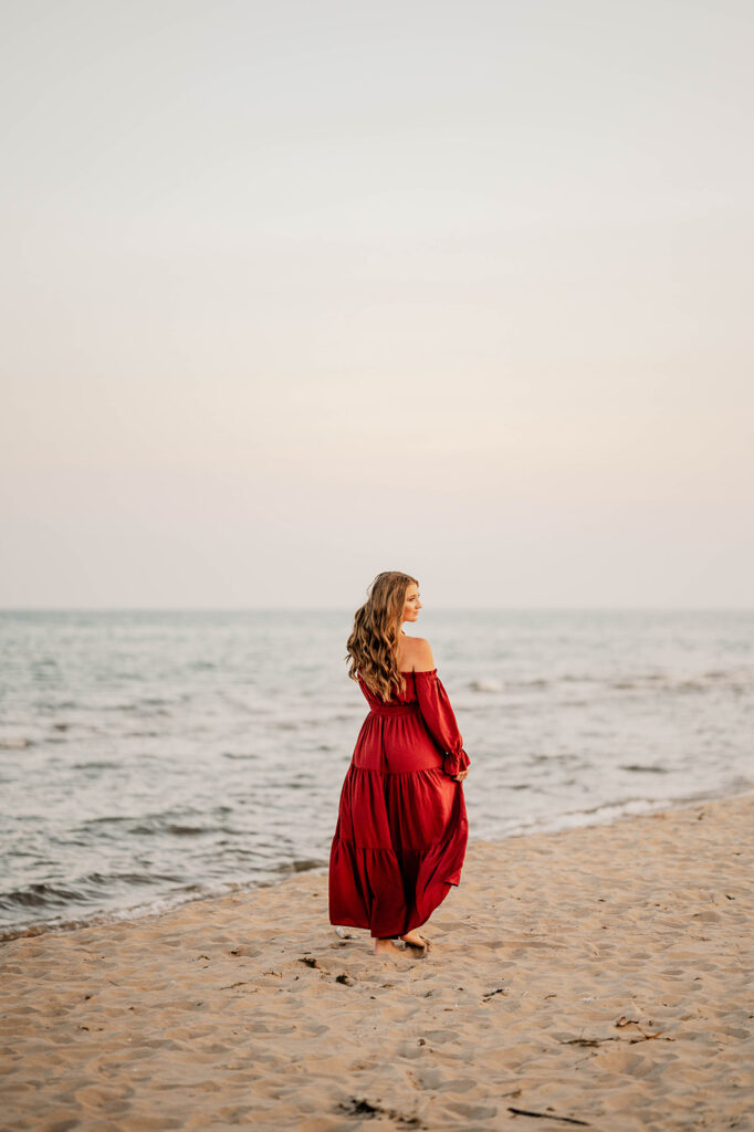 Stunning Senior session at Kohler Andre State Park