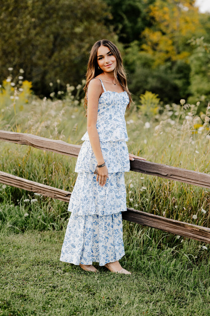 Green Bay, WI senior session at Fonfereck