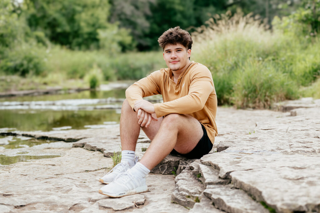 Senior Session at Fonfereck county park in Green Bay, WI