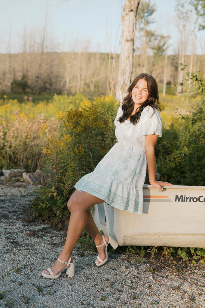 Vintage senior session